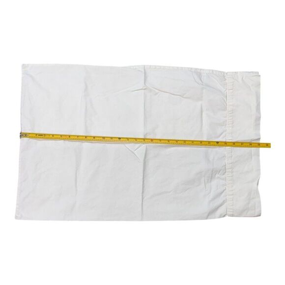 Pottery Barn White Cotton Standard Pillowcases Set Of 3 Lot Replacement Twin - Picture 3 of 10